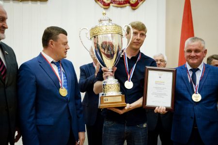Александр Никитин поздравил с победой тамбовских футболистов