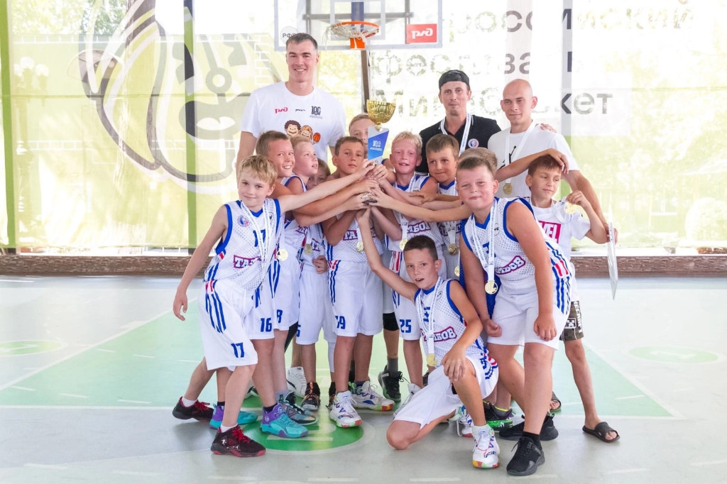 Юные тамбовские баскетболисты показали отличный результат на соревнованиях Российской федерации баскетбола